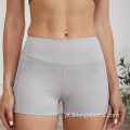 Curta -shorts Women Fitness calças curtas